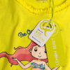 Dievčenské tričko z BIO bavlny LEMON BERET MORSKÁ PANNA žlté
