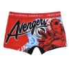 Chlapčenské boxerky AVENGERS červené