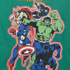 Chlapčenské tričko AVENGERS COMICS zelené