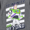 Chlapčenské tričko TOY STORY BUZZ RAKEŤÁK šedé