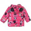Dievčenská zimná bunda DISNEY MINNIE FRIENDS tmavo ružová