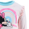 Dievčenské pyžamo z BIO bavlny DISNEY MINNIE RAINBOW svetlo ružové