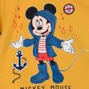 Detská mikina MICKEY MOUSE žltá