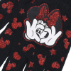 Dievčenské rukavice DISNEY MINNIE SRDCE čierne