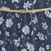 Dievčenské šaty BEE LOOP KVETINKY modré