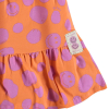 Dievčenské šaty UP BABY BE HAPPY oranžové