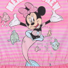 Dievčenské šaty z BIO bavlny DISNEY MINNIE MERMAID ružové