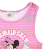 Dievčenské šaty z BIO bavlny DISNEY MINNIE MERMAID ružové