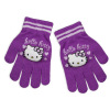 Dievčenské rukavice HELLO KITTY fialové