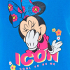 Dievčenské šaty DISNEY MINNIE ICON modré