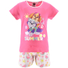 Dievčenské pyžamo PAW PATROL SUMMER ružové