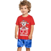 Chlapčenské tričko PAW PATROL MARSHALL červené