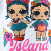 Dievčenská súprava L.O.L.SURPRISE ISLAND BABES biela