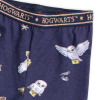 Dievčenské legíny HARRY POTTER HEDVIGA modré