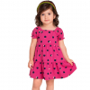 Dievčenské šaty KYLY JABĹČKA ružové