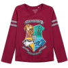 Dievčenské tričko HARRY POTTER DRACO vínové