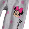 Dievčenské tepláky DISNEY MINNIE BODKY šedé