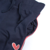 Dievčenské tepláky VENERE SRDIEČKO modré