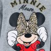 Dievčenská mikina DISNEY MINNIE šedá