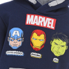 Chlapčenská mikina AVENGERS THREE HEROES modrá