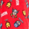 Chlapčenský župan AVENGERS MARVEL červený
