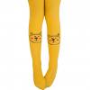 Dievčenské vzorované pančuchy GATTA MAČIČKA žlté