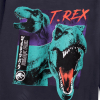 Chlapčenské pyžamo JURRASIC WORLD T-REX čierne