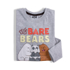Chlapčenské tričko WE BARE BEARS šedé