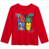 Chlapčenské pyžamo AVENGERS MARVEL TEAM červené