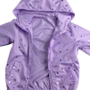 Dievčenská šuštiaková bunda LOSAN SRDIEČKA fialová