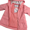 Dievčenská jarná bunda KNOT SO BAD ružová