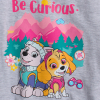 Dievčenské tričko PAW PATROL BE KIND šedé
