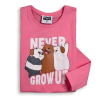 Dievčenské tričko WE BARE BEARS ružové