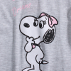 Dievčenské pyžamo SNOOPY SWEET DREAMS šedé