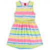 Dievčenské šaty BEE LOOP farebné prúžky
