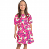 Dievčenské šaty QUIMBY MAČKY ružové