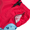 Chlapčenské kúpacie šortky KNOT SO BAD SEA červené