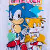 Chlapčenské pyžamo SONIC GAME OVER biele