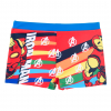 Chlapčenské plavky AVENGERS IRONMAN červené