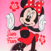 Dievčenská nočná košeľa DISNEY MINNIE SUNLIGHT ružová