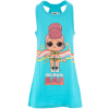 Dievčenské šaty L.O.L. SURPRISE BEACH BAE tyrkysové