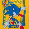 Chlapčenské tričko SONIC GO žlté