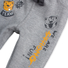Dojčenské tepláčiky KNOT SO BAD BEST TEAM šedé