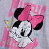 Dievčenské pyžamo DISNEY MINNIE GRL VIBES šedé