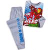 Chlapčenské pyžamo AVENGERS I AM HERO šedé