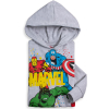 Chlapčenská mikina AVENGERS MARVEL šedá