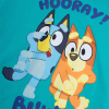 Detské tričko BLUEY tyrkysové
