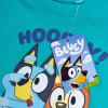 Detské tričko BLUEY tyrkysové