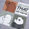 Chlapčenské pyžamo WE BARE BEARS šedé