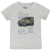 Chlapčenské tričko z BIO bavlny LEMON BERET OFF ROAD šedé